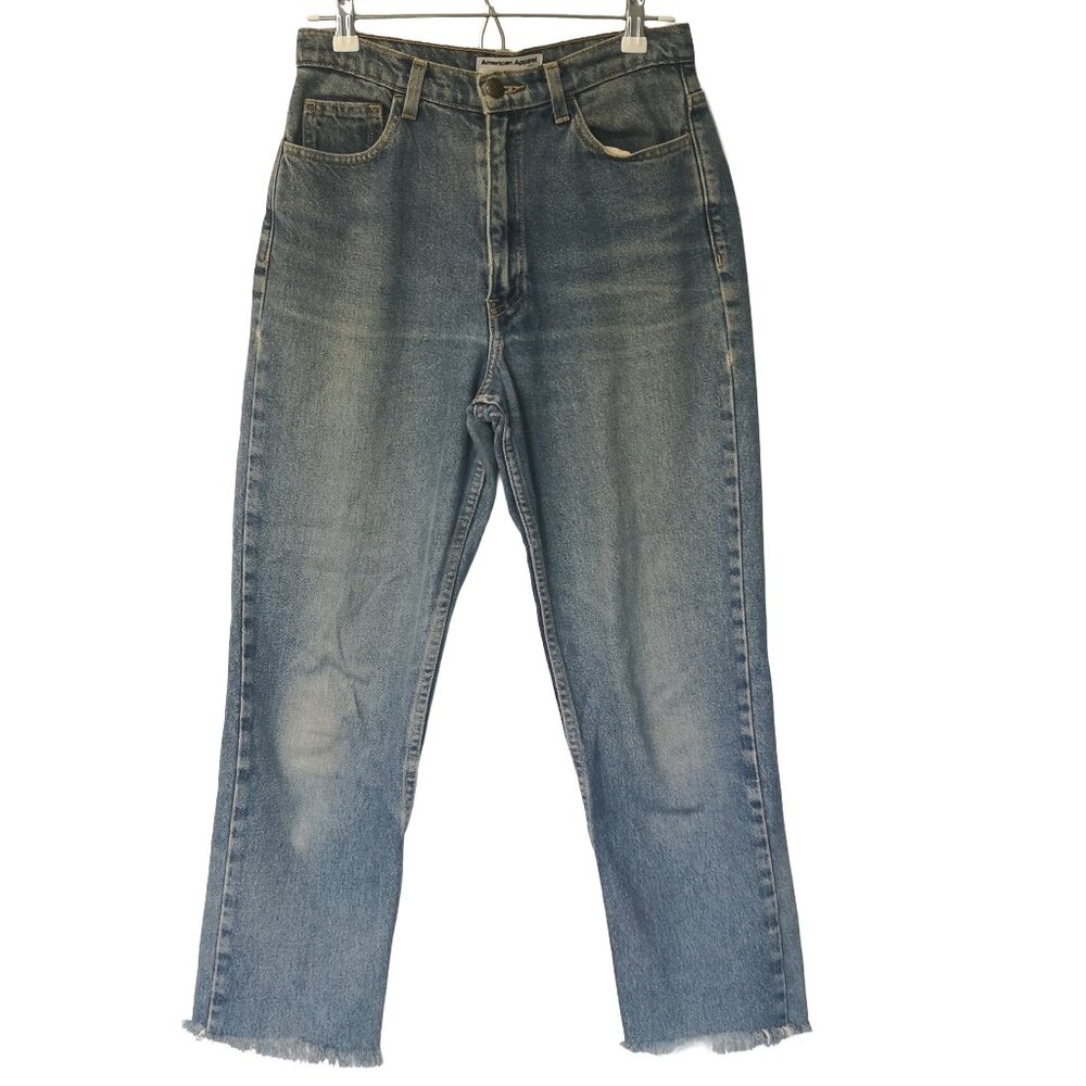 Boot Cut American Apparel Jeans 100% Cotton Made in USA Size 28